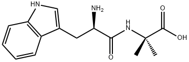 Alanine, D-tryptophyl-2-methyl- Struktur