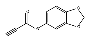 2-Propynoic acid, 1,3-benzodioxol-5-yl ester