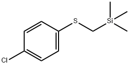 Benzene, 1-chloro-4-[[(trimethylsilyl)methyl]thio]-