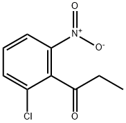 1-(2-Chloro-6-nitrophenyl)propan-1-one Struktur