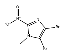 1H-Imidazole, 4,5-dibromo-1-methyl-2-nitro- Struktur