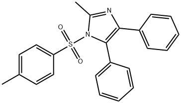 1H-Imidazole, 2-methyl-1-[(4-methylphenyl)sulfonyl]-4,5-diphenyl- Struktur