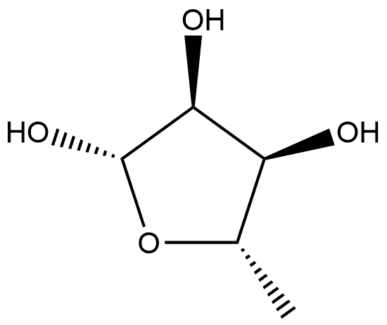 β-L-Ribofuranose, 5-deoxy-