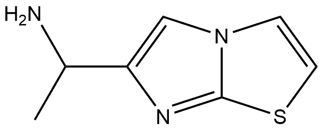 Imidazo[2,1-b]thiazole-6-methanamine, α-methyl- Struktur