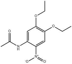 Acetamide, N-(4,5-diethoxy-2-nitrophenyl)- Struktur