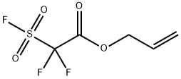 Acetic acid, 2,2-difluoro-2-(fluorosulfonyl)-, 2-propen-1-yl ester Struktur