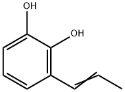 1,2-Benzenediol, 3-(1-propen-1-yl)- Struktur