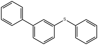 1,1'-Biphenyl, 3-(phenylthio)- Struktur