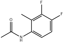 Acetamide, N-(3,4-difluoro-2-methylphenyl)- Struktur