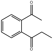 1-(2-acetylphenyl)propan-1-one Struktur