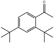 Ethanone, 1-[2,4-bis(1,1-dimethylethyl)phenyl]- Struktur