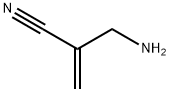 2-Propenenitrile, 2-(aminomethyl)- Struktur