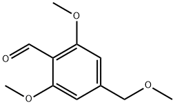 Benzaldehyde, 2,6-dimethoxy-4-(methoxymethyl)- Struktur