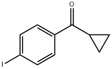 Cyclopropyl(4-iodophenyl)methanone Struktur