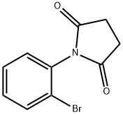 2,5-Pyrrolidinedione, 1-(2-bromophenyl)- Struktur