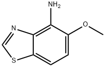 4-Benzothiazolamine, 5-methoxy- Struktur