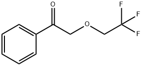 2-(2,2,2-Trifluoroethoxy)acetophenone Struktur