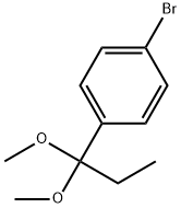 Benzene, 1-bromo-4-(1,1-dimethoxypropyl)-