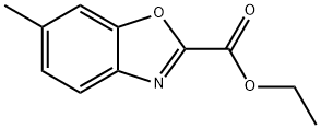 2-Benzoxazolecarboxylic acid, 6-methyl-, ethyl ester Struktur