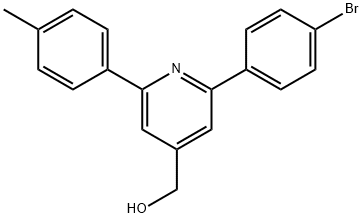 JR-9139, (2-(4-Bromophenyl)-6-p-tolylpyridin-4-yl)methanol, 97% Struktur