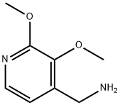 4-Pyridinemethanamine, 2,3-dimethoxy- Struktur