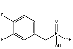 Phosphonic acid, P-[(3,4,5-trifluorophenyl)methyl]- Struktur