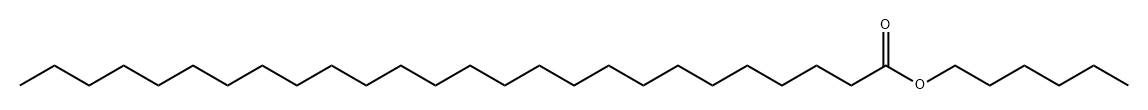 Cerotic acid hexyl ester Struktur