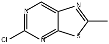 Thiazolo[5,4-d]pyrimidine, 5-chloro-2-methyl- Struktur