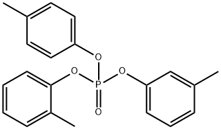 o-Cresyl m-Cresyl p-Cresyl Phosphate Struktur