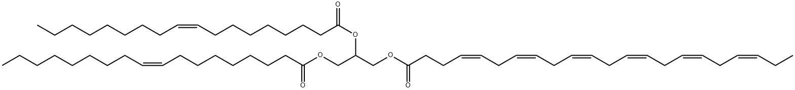 1,2-Dioleoyl-3-Docosohexaenoyl-rac-glycerol Struktur