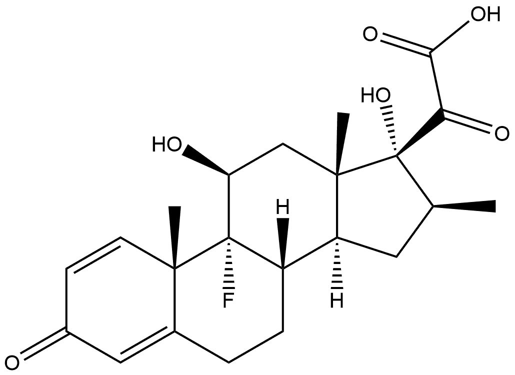 Betamethasone Impurity 50 Struktur