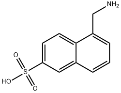 2-Naphthalenesulfonic acid, 5-(aminomethyl)- Struktur