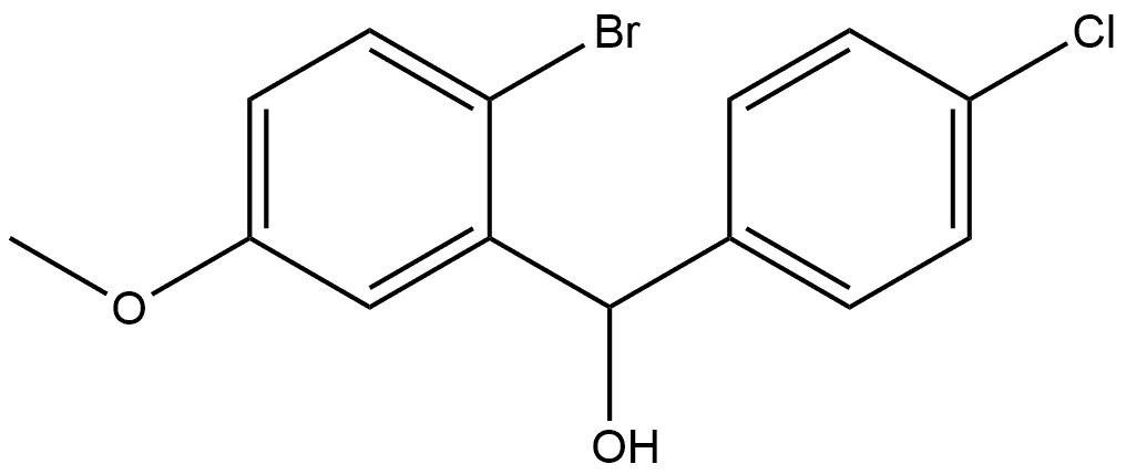 Benzenemethanol, 2-bromo-α-(4-chlorophenyl)-5-methoxy-