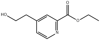 Ethyl 4-(2-hydroxyethyl)picolinate Struktur