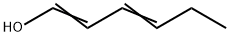 1,3-Hexadien-1-ol Struktur