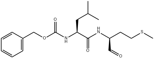 benzyloxycarbonyl-leucyl-methionine-H Struktur