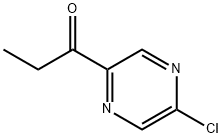 1-Propanone, 1-(5-chloro-2-pyrazinyl)- Struktur