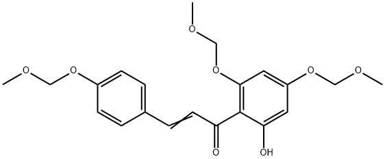 2-Propen-1-one, 1-[2-hydroxy-4,6-bis(methoxymethoxy)phenyl]-3-[4-(methoxymethoxy)phenyl]-