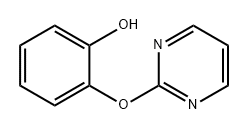 Phenol, 2-(2-pyrimidinyloxy)- Struktur