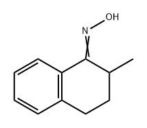 1(2H)-Naphthalenone, 3,4-dihydro-2-methyl-, oxime Struktur