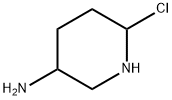 3-Piperidinamine, 6-chloro- Struktur