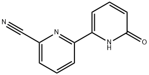 [2,2'-Bipyridine]-6-carbonitrile, 1',6'-dihydro-6'-oxo- Struktur