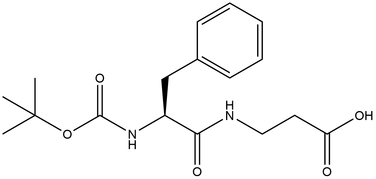 β-Alanine, N-[(1,1-dimethylethoxy)carbonyl]-L-phenylalanyl-