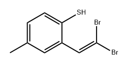 Benzenethiol, 2-(2,2-dibromoethenyl)-4-methyl-