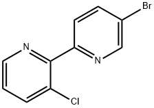 2-(5-Bromopyridine-2-yl)-3-chloropyridine Struktur