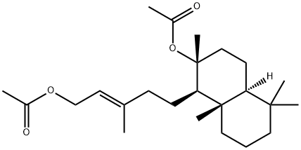 Isosclareol Diacetate Struktur