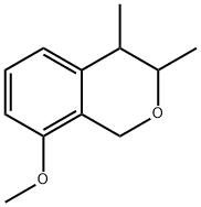 1H-2-Benzopyran, 3,4-dihydro-8-methoxy-3,4-dimethyl- Struktur