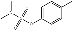 Sulfamic acid, N,N-dimethyl-, 4-methylphenyl ester Struktur