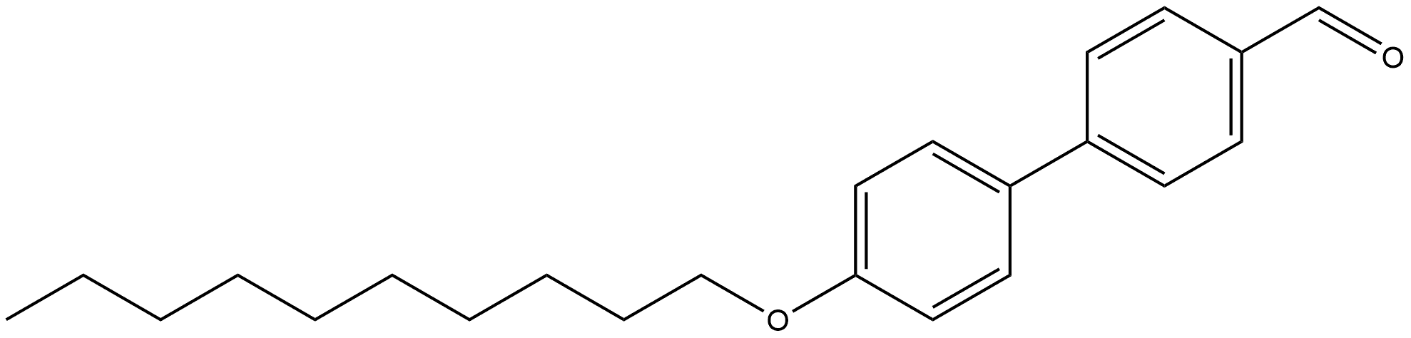 4'-(Decyloxy)-[1,1'-biphenyl]-4-carb
aldehyde Struktur