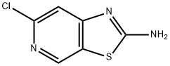 Thiazolo[5,4-c]pyridin-2-amine, 6-chloro- Struktur